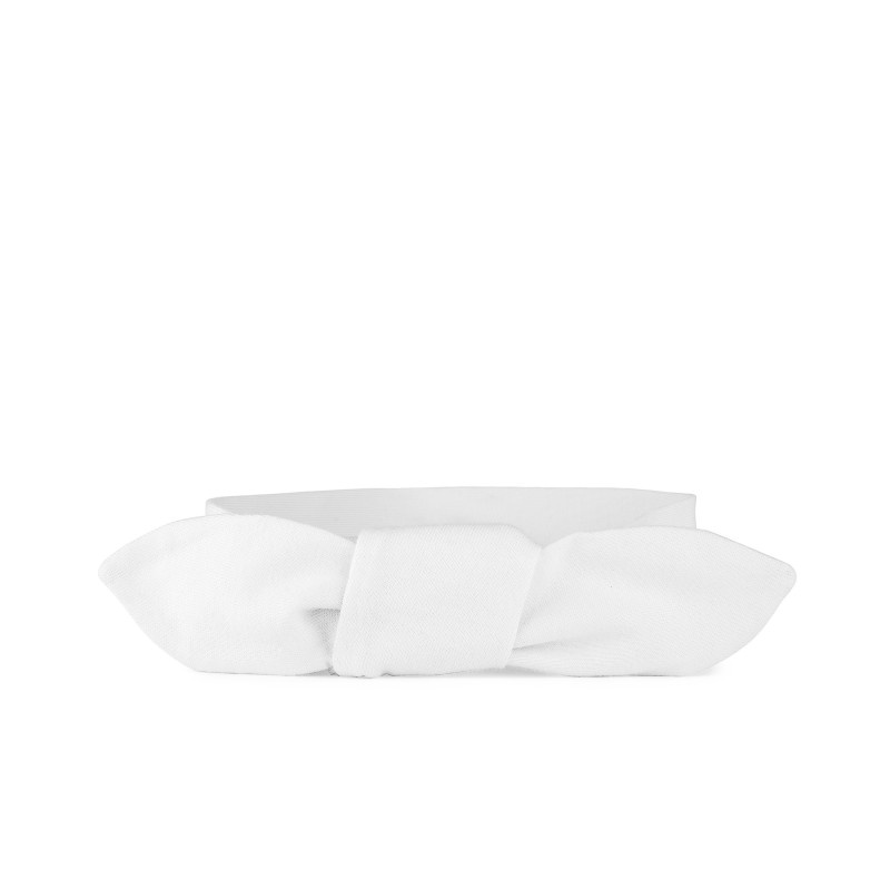 T-TOMI Zavazovací čelenka - dospělá, white