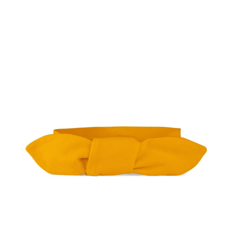 T-TOMI Zavazovací čelenka - dětská, mustard