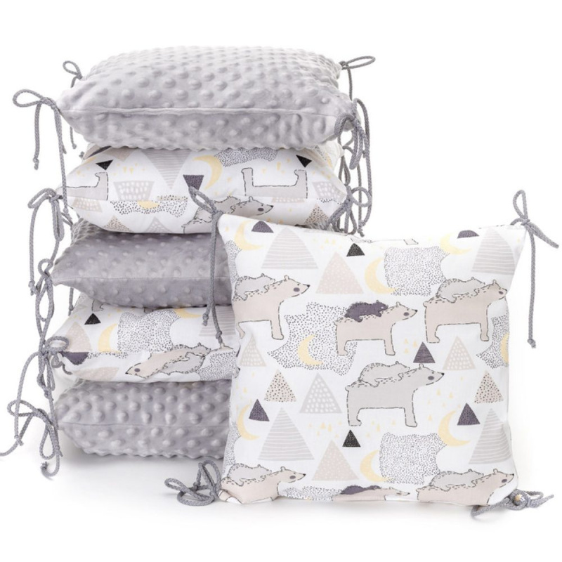 T-TOMI Polštářkový mantinel Bears, 6ks