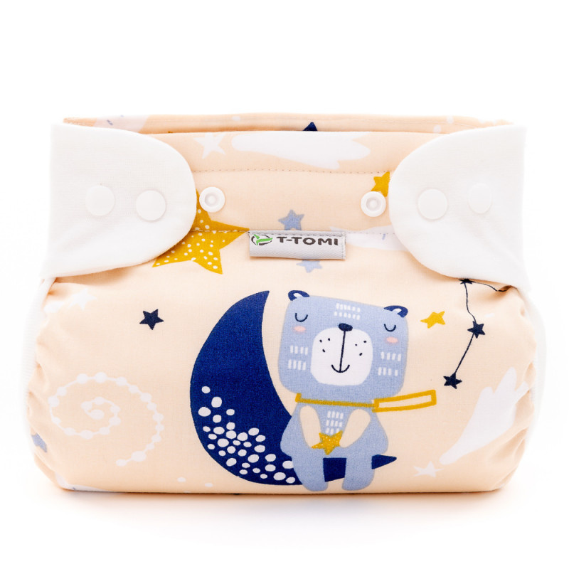 T-TOMI Ortopedické abdukční kalhotky - patentky, night bears (5-9kg)