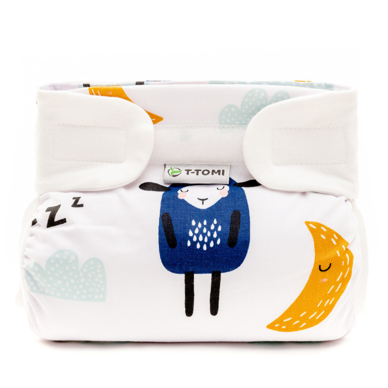 T-TOMI Ortopedické abdukční kalhotky - suchý zip, sheep (3-6kg)
