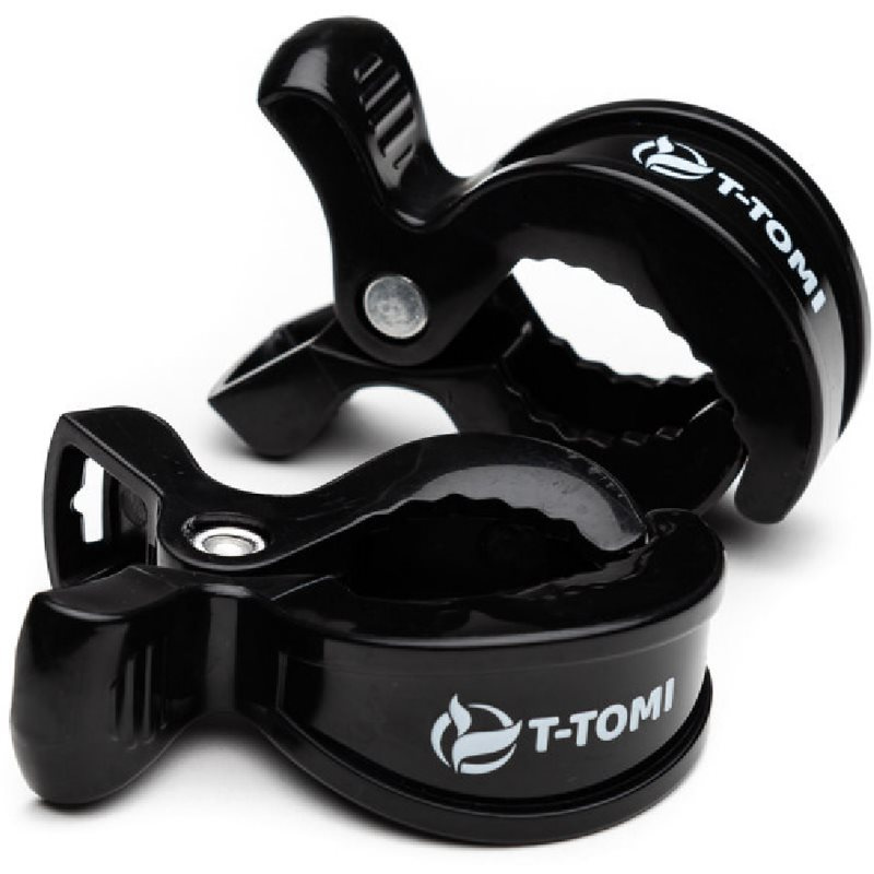 T-TOMI Kočárkový kolíček, black / černá