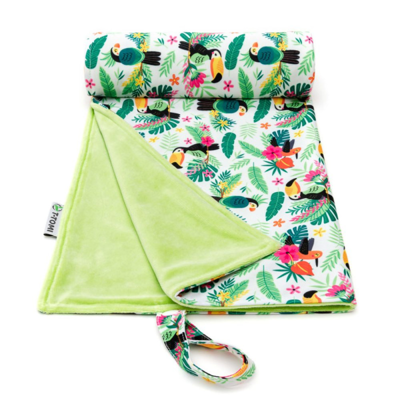 T-TOMI Přebalovací podložka, parrots - colour
