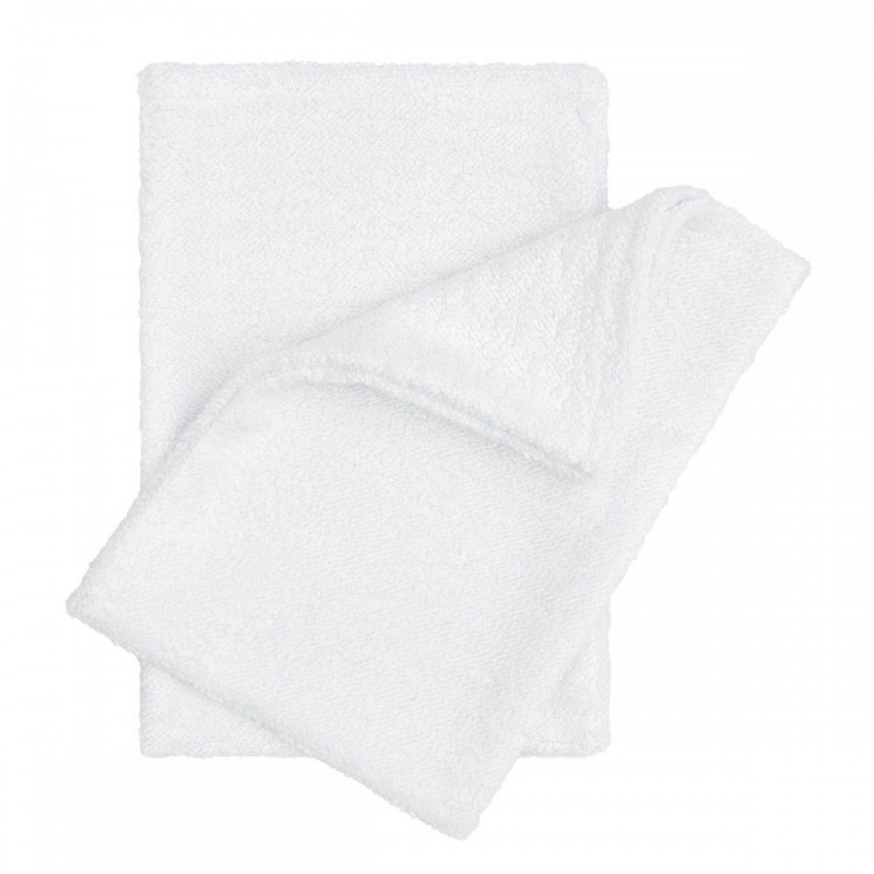 T-tomi Bambusové žínky - rukavice, white / bílá 