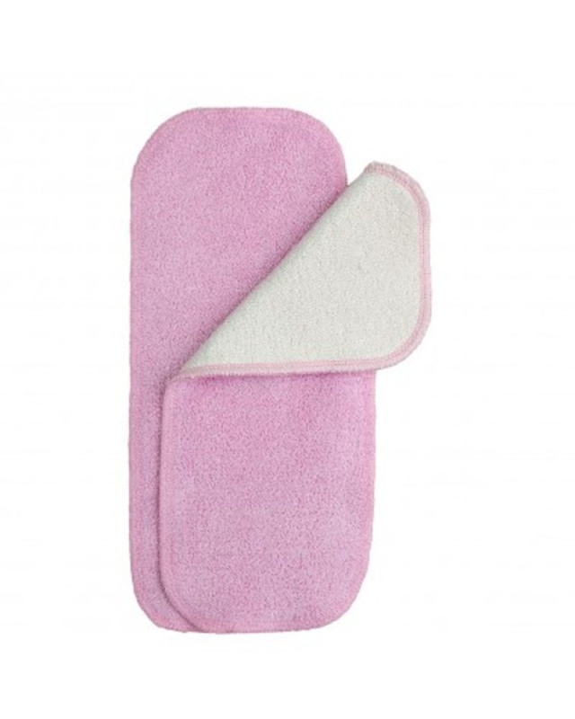 T-TOMI Bambusové vkládací pleny, pink / růžová, 2ks