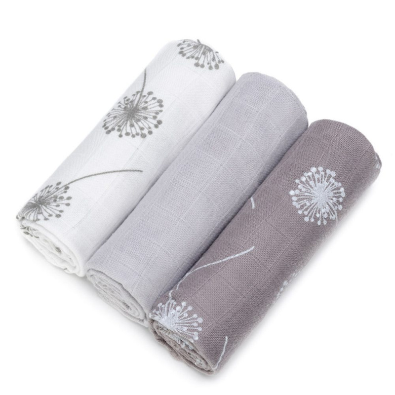 T-tomi BIO Bambusové pleny, dandelions / pampelišky