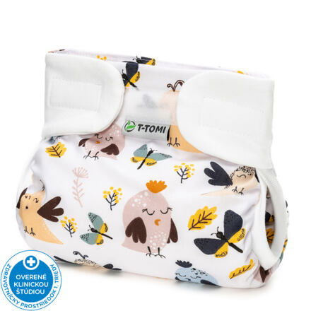 T-TOMI Ortopedické abdukční kalhotky - suchý zip Birds 3-6 kg
