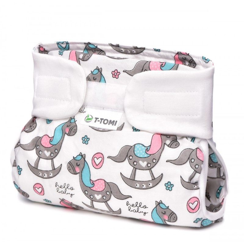 T-TOMI Ortopedické abdukční kalhotky - suchý zip, ponies (5-9kg)