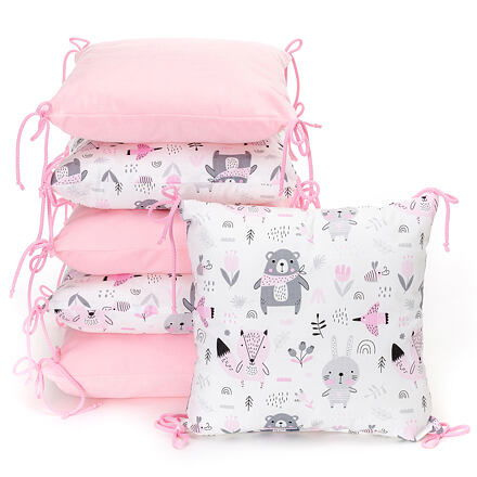 T-TOMI Polštářkový mantinel pink Bears