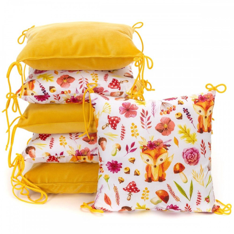 T-TOMI Polštářkový mantinel foxes