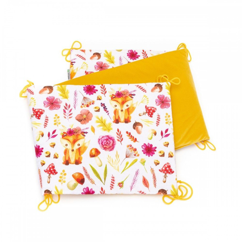 T-TOMI Skládaný mantinel VELVET, foxes