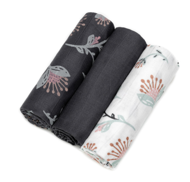 T-TOMI TETRA pleny TOP KVALITA, s potiskem, 70x70, Floral