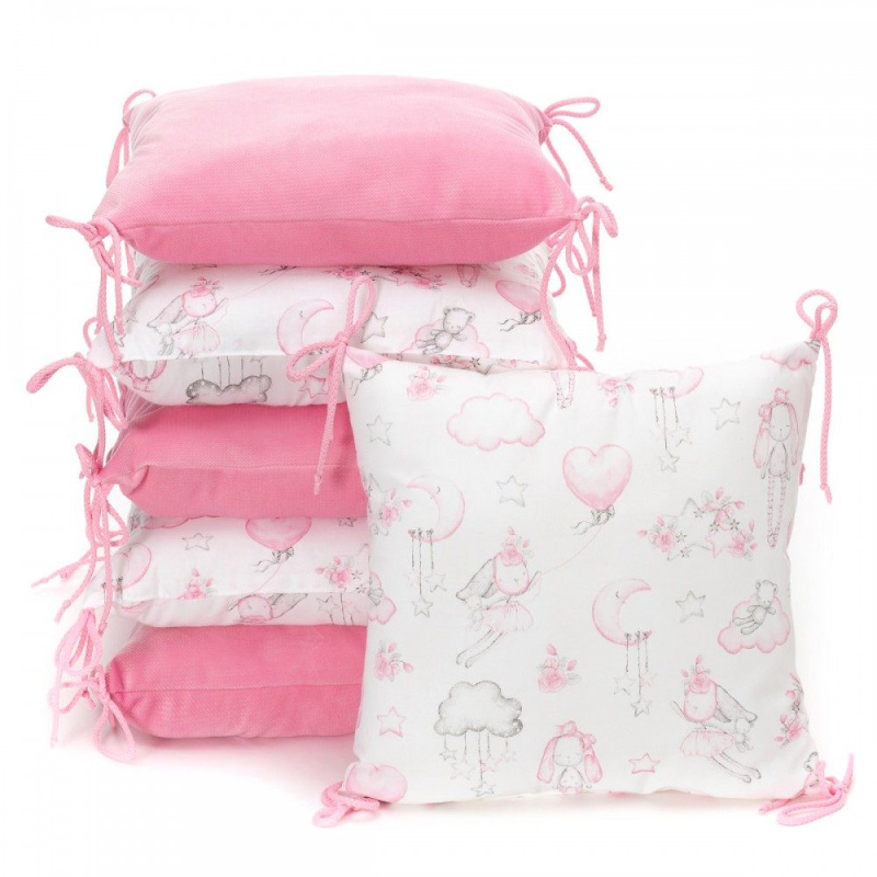 T-TOMI Polštářkový mantinel sweet bunnies