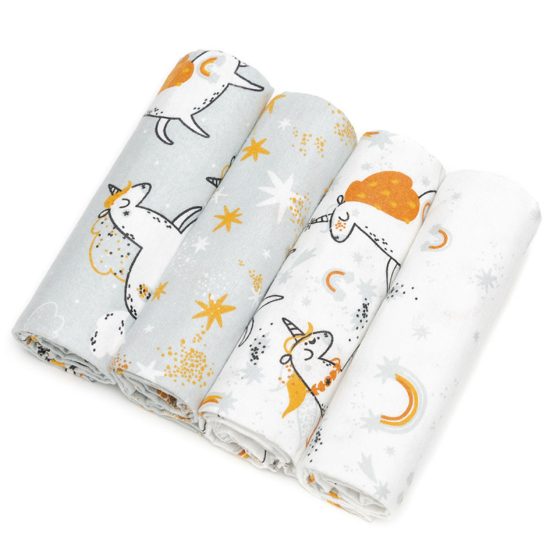 T-TOMI Látkové pleny, unicorns