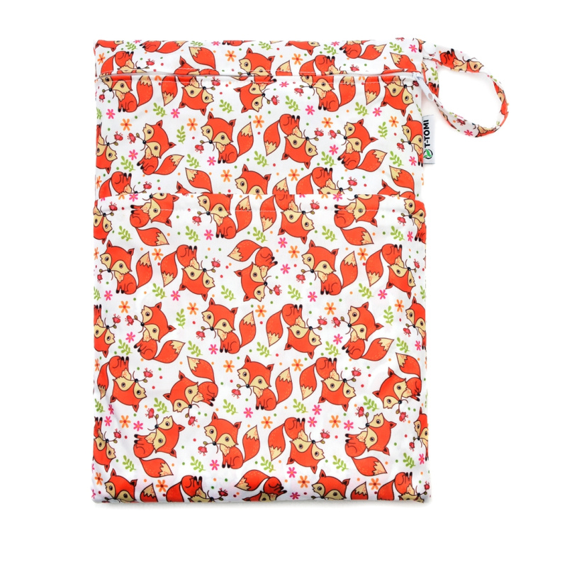 T-TOMI Nepromokavý pytlík, foxes