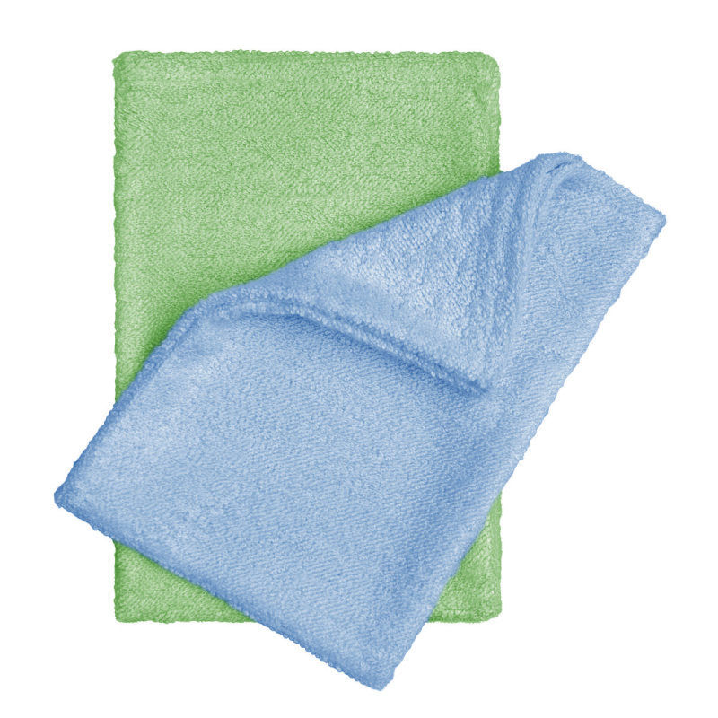 T-TOMI Koupací žínky - rukavice, blue+green / modrá+zelená
