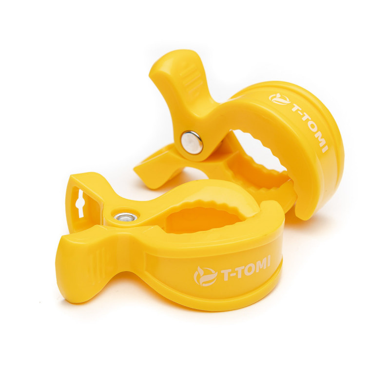 T-TOMI Kočárkové kolíčky, yellow / žlutá