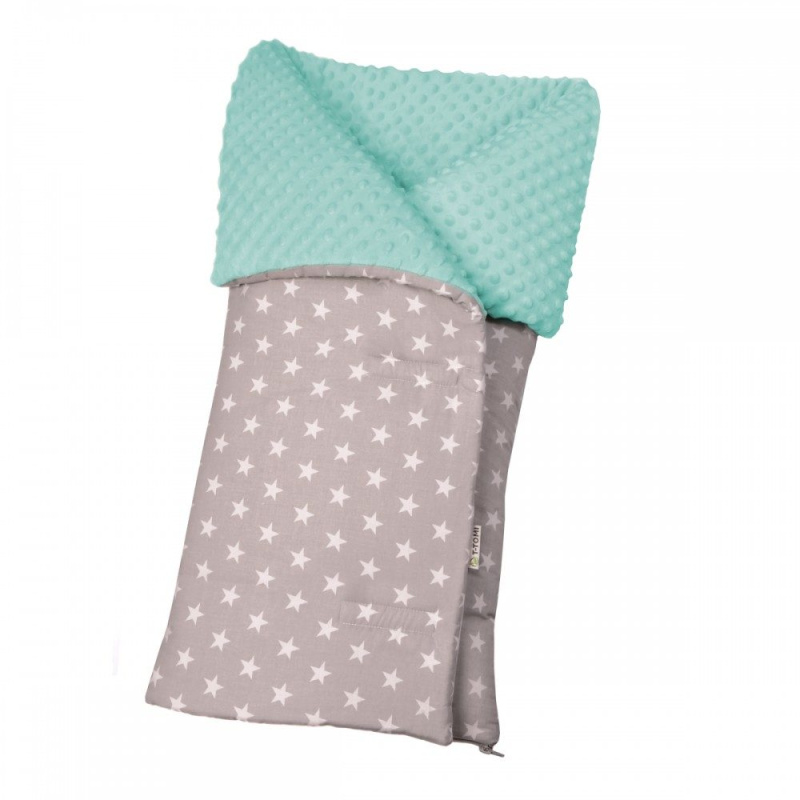 T-Tomi Dětský fusak 80 x 100cm  2019 - GREY STARS