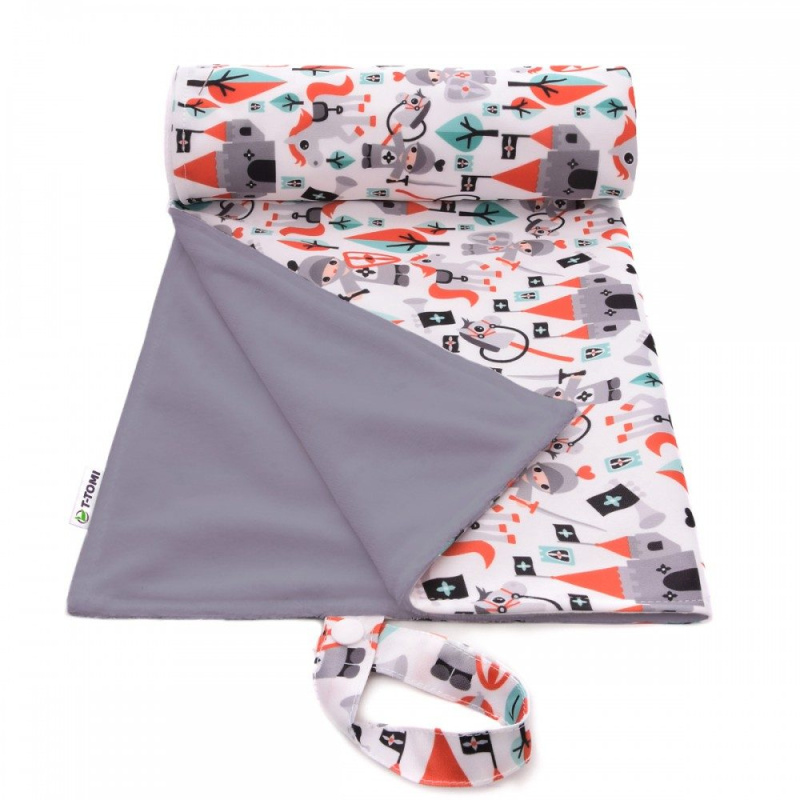 T-TOMI Přebalovací podložka, knights - colour