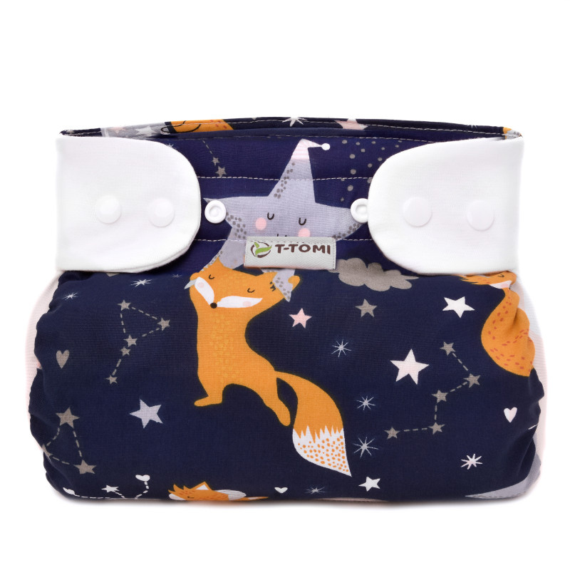 T-TOMI Ortopedické abdukční kalhotky - patentky, night foxes (5-9kg)