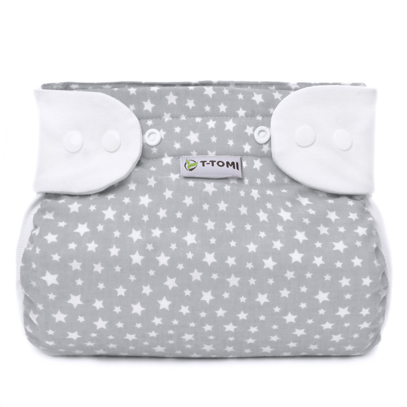 T-TOMI Ortopedické abdukční kalhotky - patentky, grey stars (5-9kg)