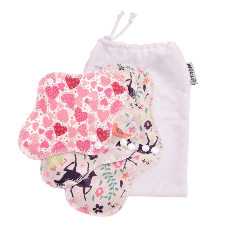 T-TOMI Testovací  sada  hearts + prací sáček