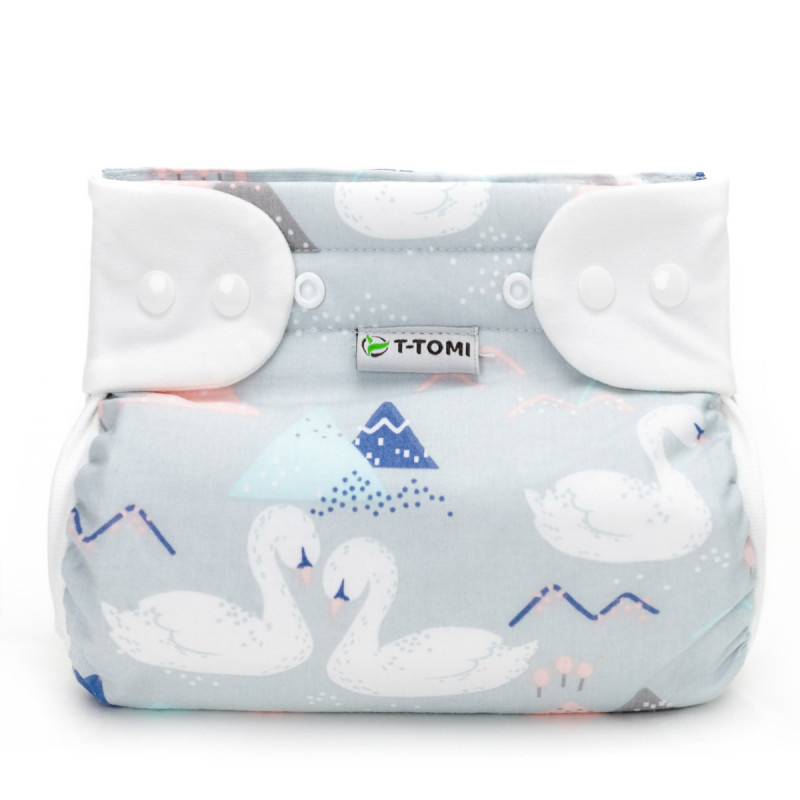 T-TOMI Ortopedické abdukční kalhotky - patentky, swan (3-6kg)