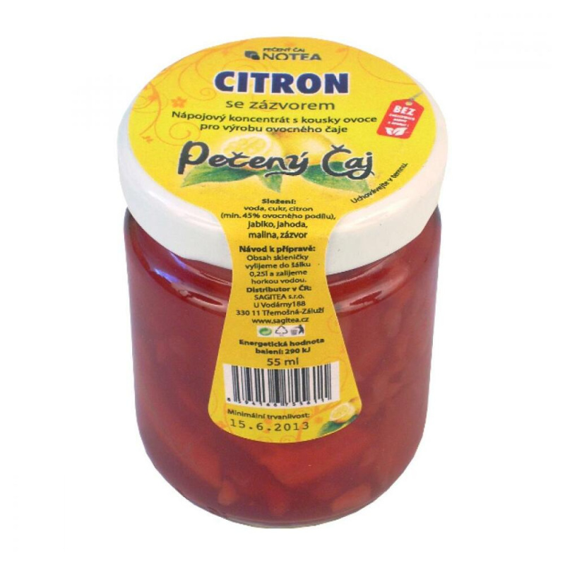 NOTEA Čaj pečený citron se zázvorem 55 ml