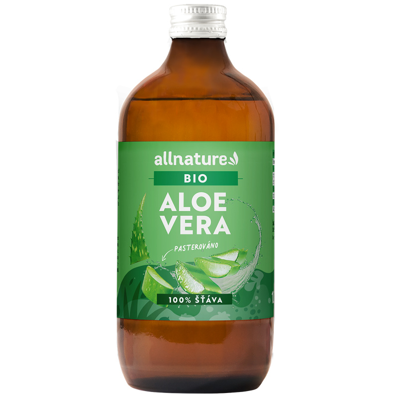 Allnature Aloe Vera BIO, 500 ml