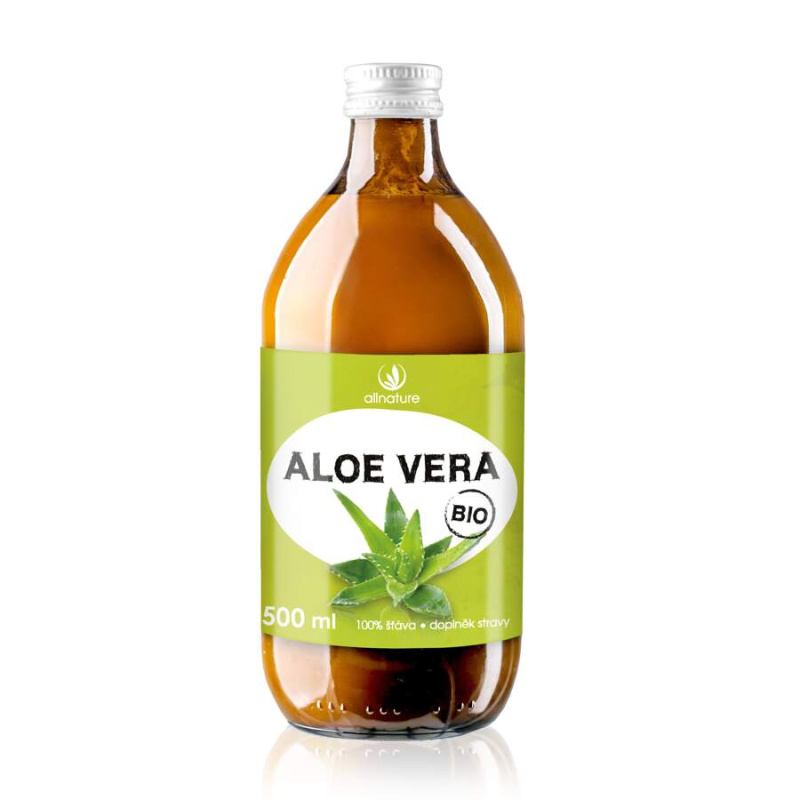 Allnature Aloe Vera BIO, 500 ml