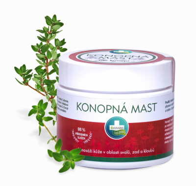 ANNABIS Konopná masážní mast 330 ml