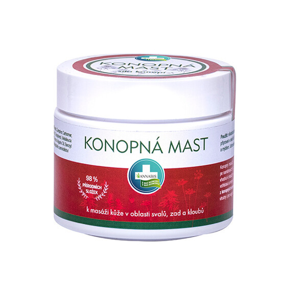 ANNABIS Konopná masážní mast 330 ml