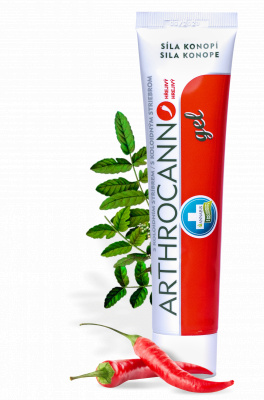 Annabis Arthrocann gel hřejivý klouby svaly 75ml