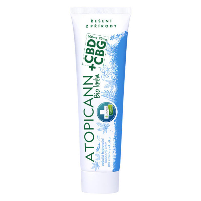 Annabis Atopicann Bio krém lupénka CBD+CBG 100ml