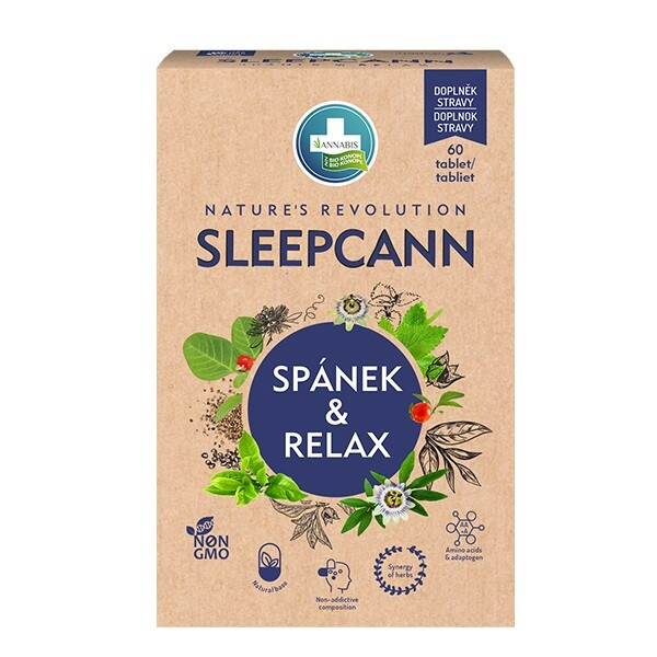 Annabis SLEEPCANN Spánek&Relax tbl.60