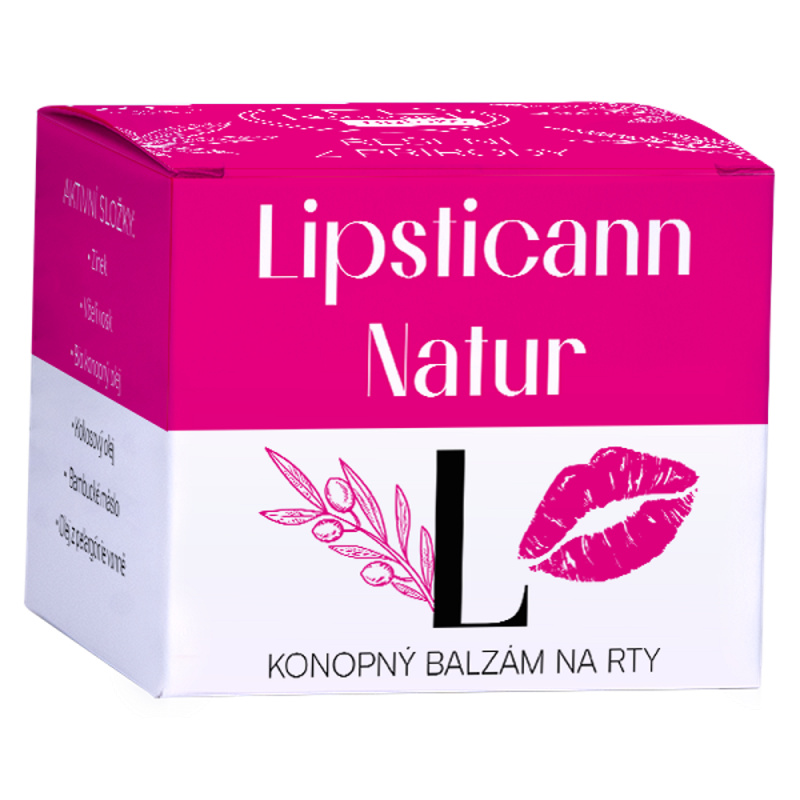 ANNABIS Lipsticann Natur Konopný balzám na rty 15 ml