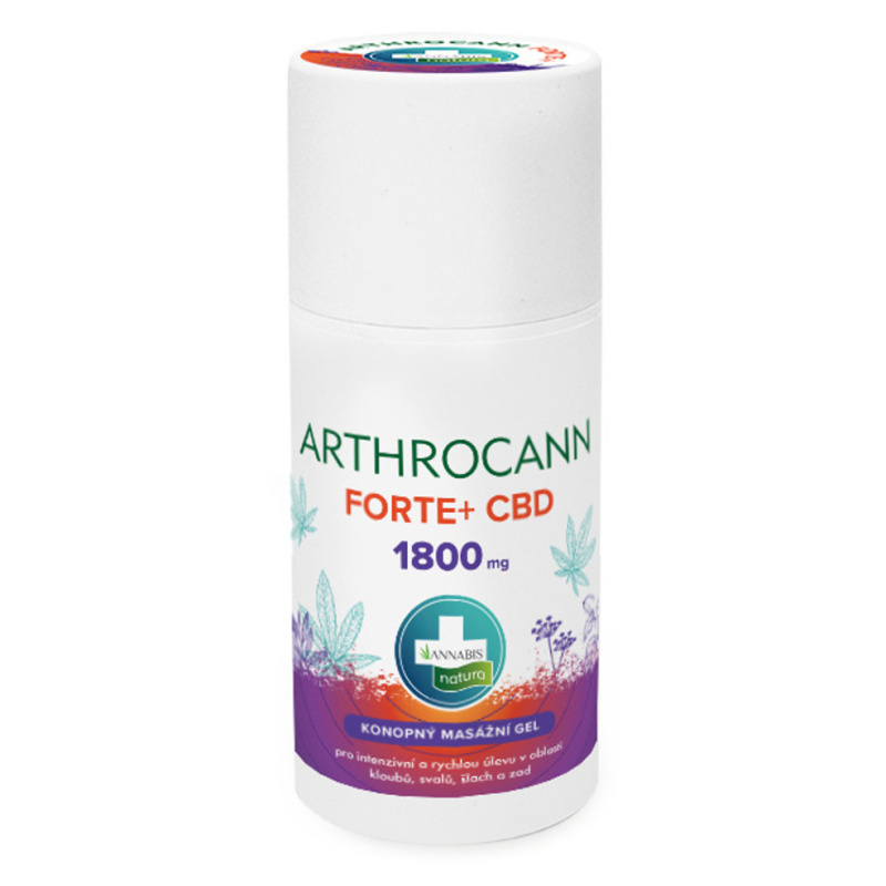 Annabis Natura Arthrocann Forte CBD+ mas.gel 90ml