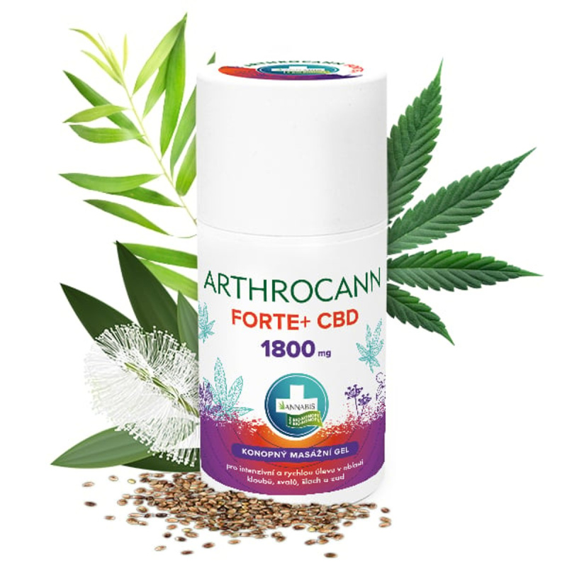 Annabis Natura Arthrocann Forte CBD+ mas.gel 90ml