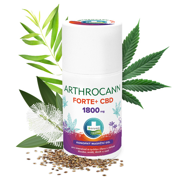 Annabis Natura Arthrocann Forte CBD+ masážní gel 90ml
