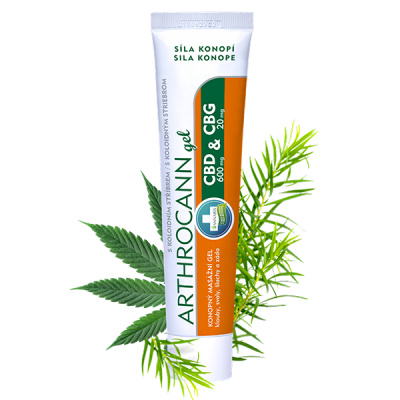 Annabis Arthrocann gel klouby svaly CBD+CBG 75ml
