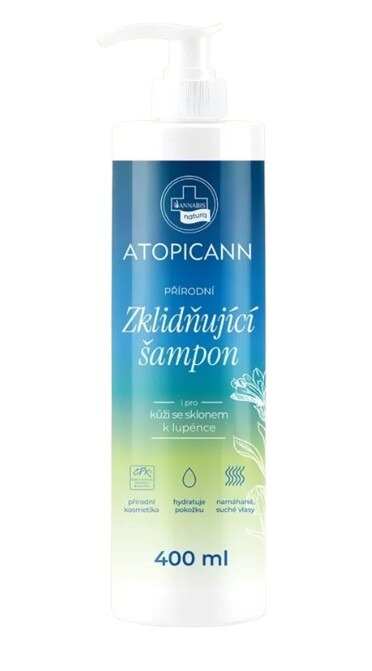 Annabis Atopicann zklidňující šampon 400ml