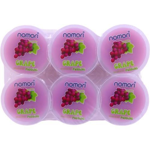 NOMORI grape pudding with nata de coco 72g