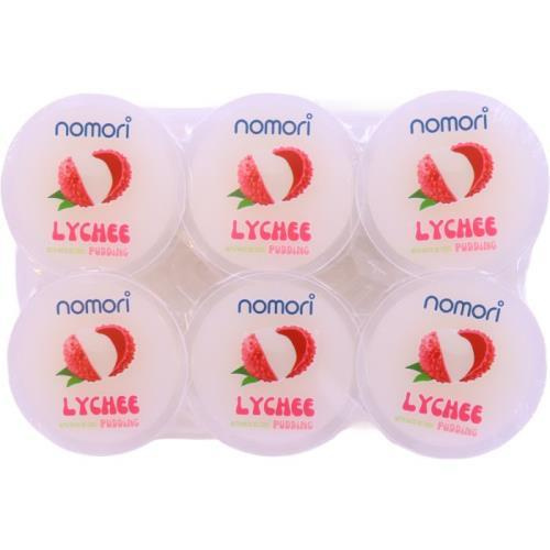 NOMORI lychee pudding with nata de coco 72g