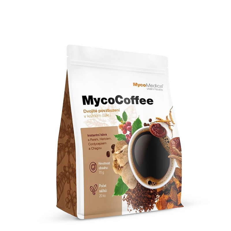 MycoMedica MycoCoffee 20x3.5 gramů