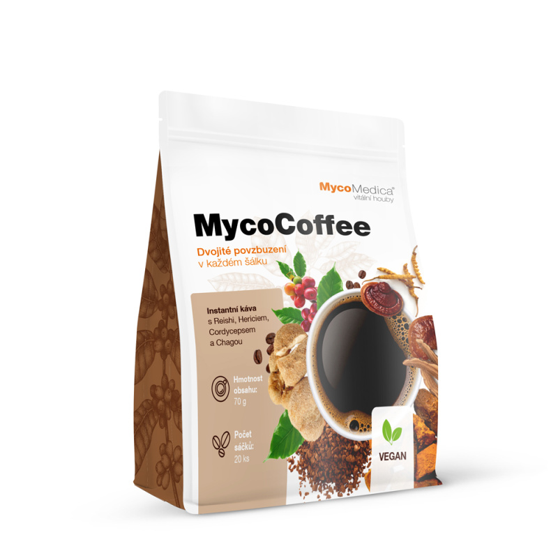 MycoMedica MycoCoffee 20x3.5 gramů