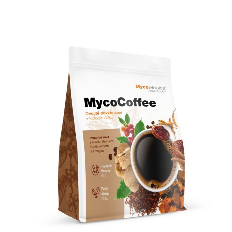 MycoMedica MycoCoffee 20x3.5 gramů