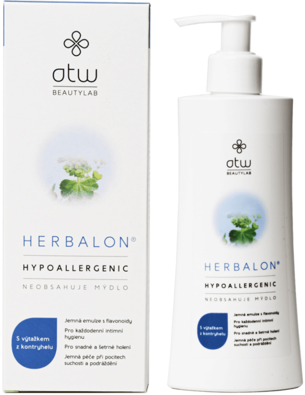 Herbalon Mycí emulze s výtažkem z kontryhelu, 200ml