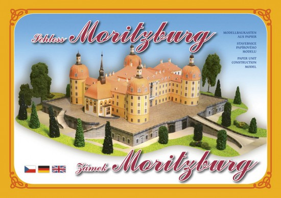 Stavebnice papírového modelu Zámek Moritzburg Ivan Zadražil