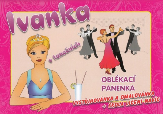 Oblékací panenka Ivanka v tanečních Ivan Zadražil