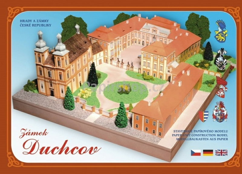 Zámek Duchcov (Stavebnice papírového modelu)
